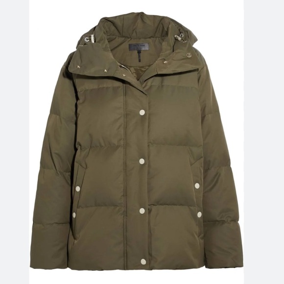rag & bone Jackets & Blazers - rag & bone Army green Leonard Puffer Jacket